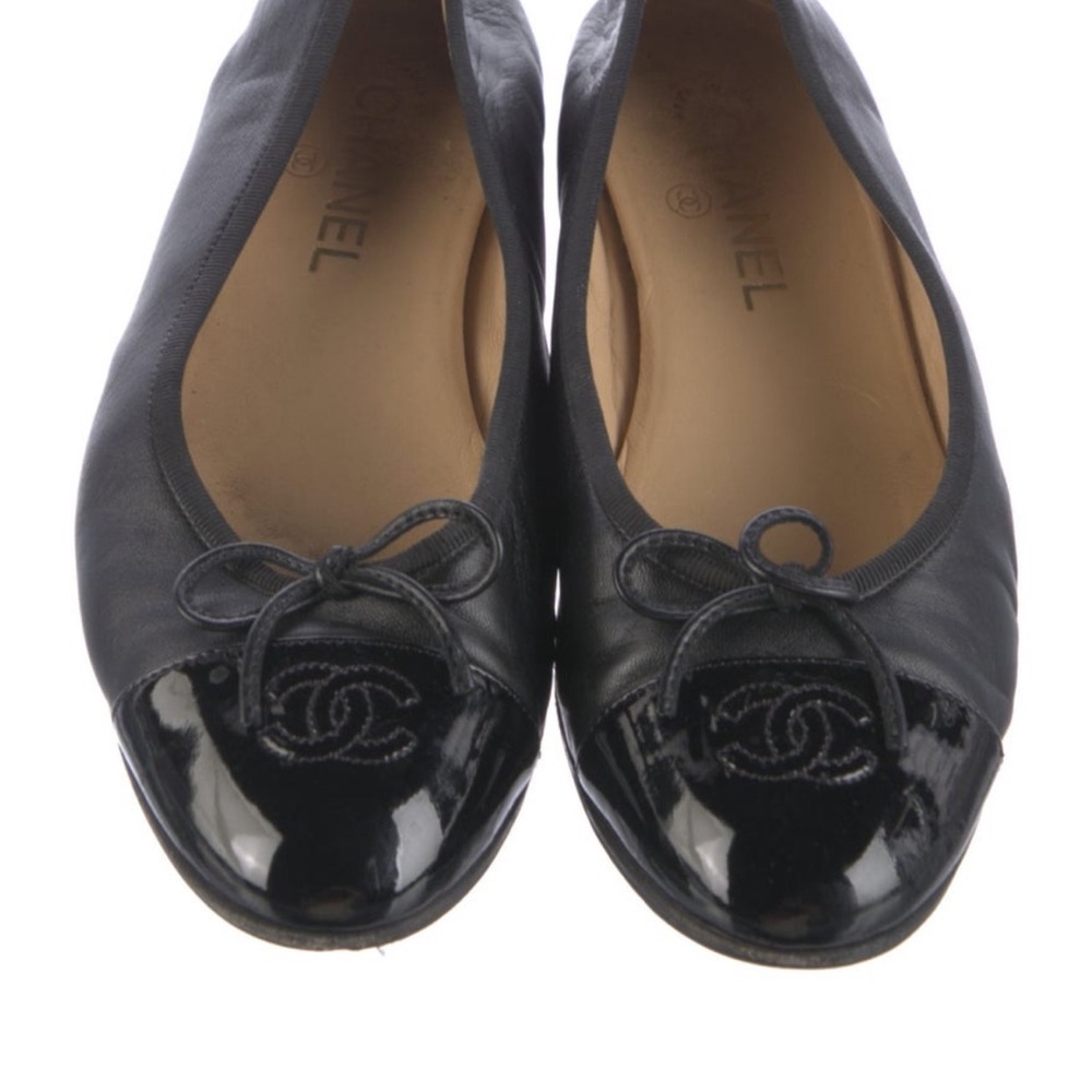 Chanel Cap Toe Ballet Flats - Picture 3 of 5